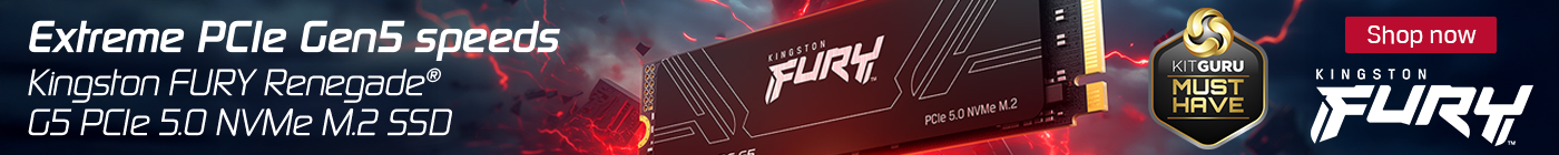 Kingston Fury Renegade G5 SSDs
